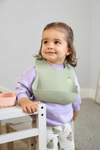 Lassig Silicone Bib - Happy Fruits Lemon