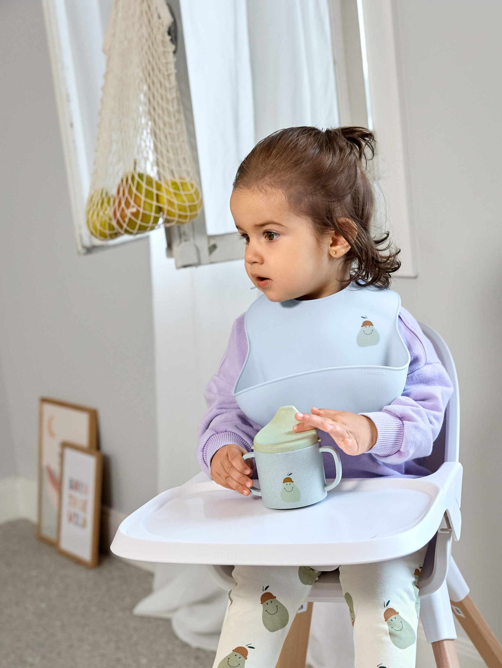 Lassig Silicone Bib - Happy Fruits Pear