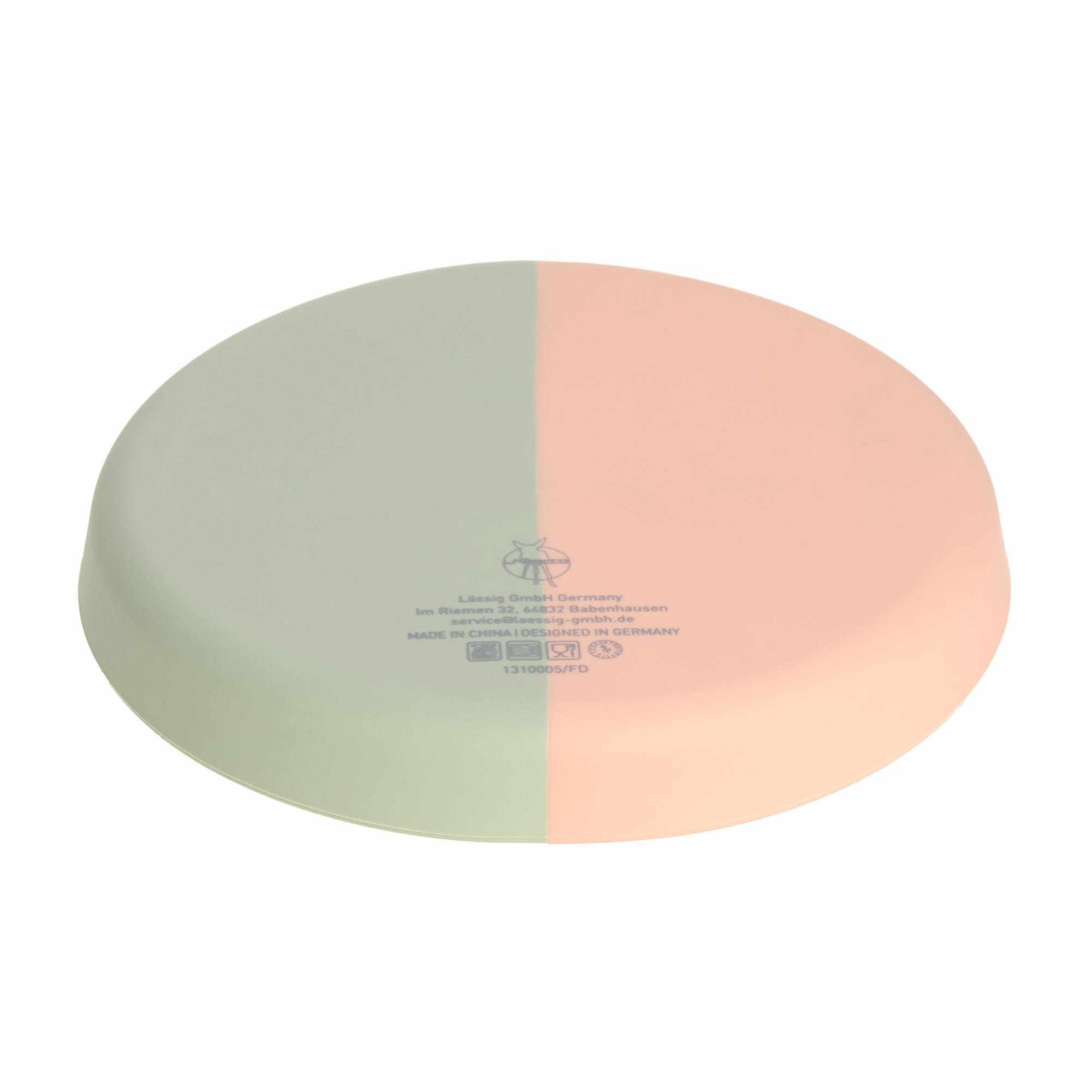 Lassig Silicone Plate - Happy Fruits Cherry