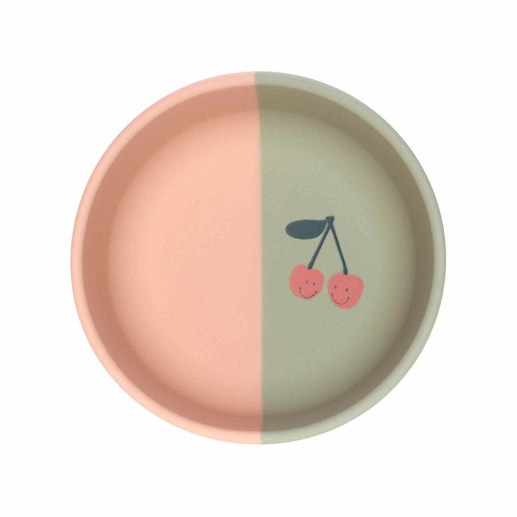 Lassig Silicone Bowl - Happy Fruits Cherry