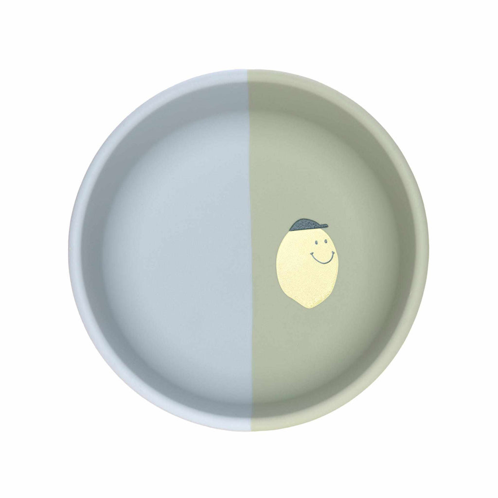 Lassig Silicone Bowl - Happy Fruits Lemon