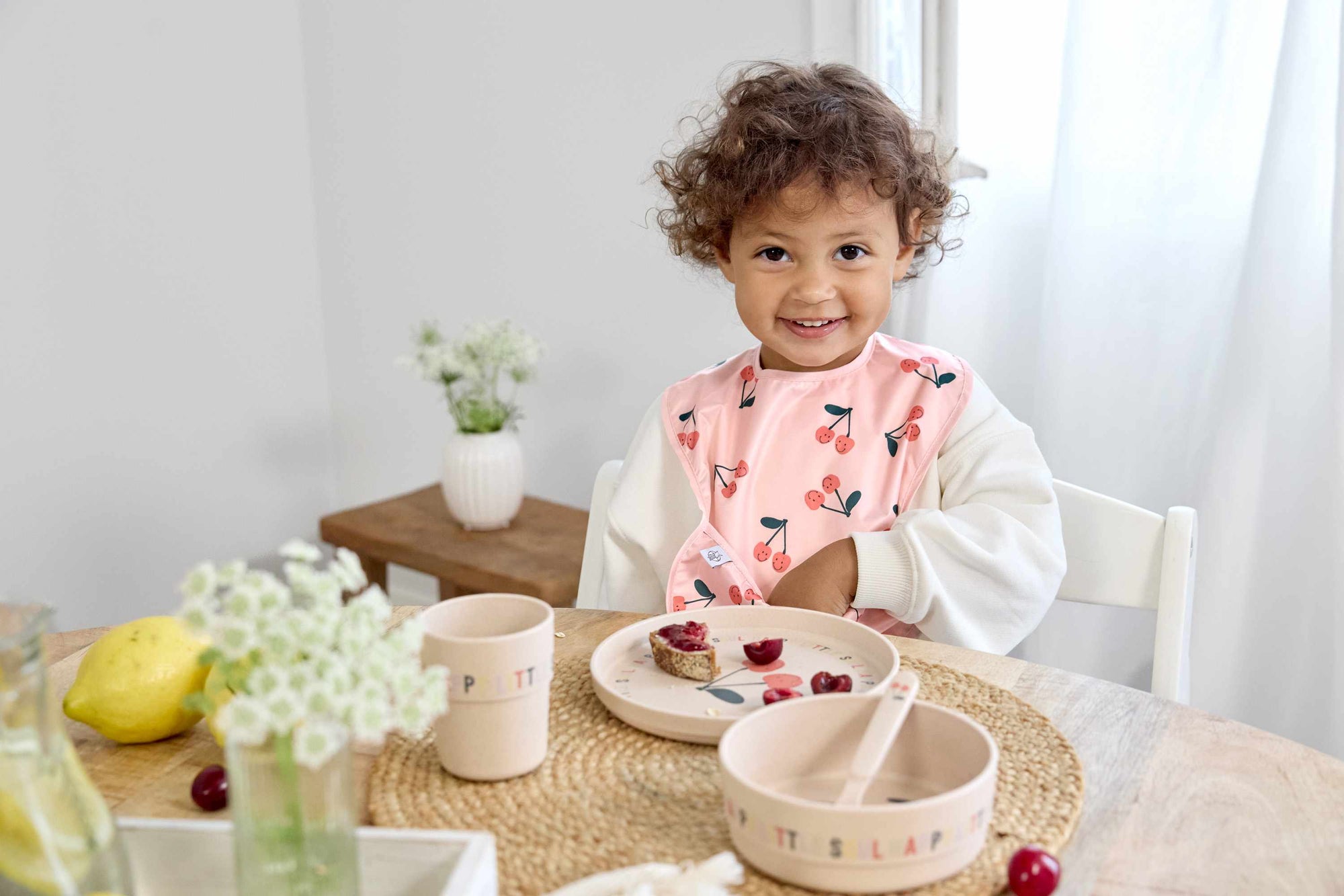 Lassig Dish Set PP/Cellulose - Happy Fruits Cherry