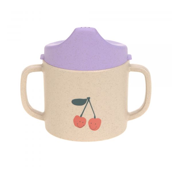 Lassig Sippy Cup PP/Cellulose - Happy Fruits Cherry