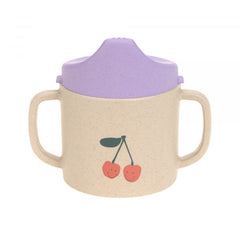 Lassig Sippy Cup PP/Cellulose - Happy Fruits Cherry