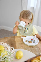 Lassig Dish Set Porcelain/Silicone - Happy Fruits