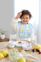Lassig Dish Set Porcelain/Silicone - Happy Fruits