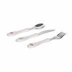 Lassig Cutlery with Porcelain Handle 3 pcs - Little Mateys royal blue