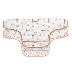 Lassig Long Sleeve Bib 2 pcs - Little Mateys spicy orange