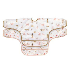 Lassig Long Sleeve Bib 2 pcs - Little Mateys spicy orange