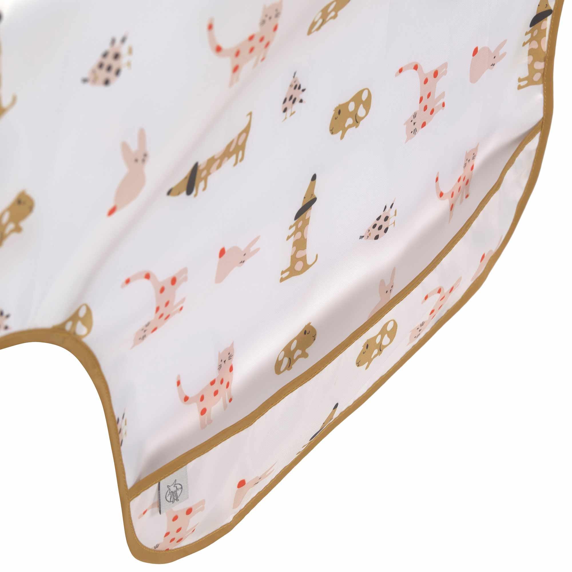 Lassig Long Sleeve Bib 2 pcs - Little Mateys spicy orange
