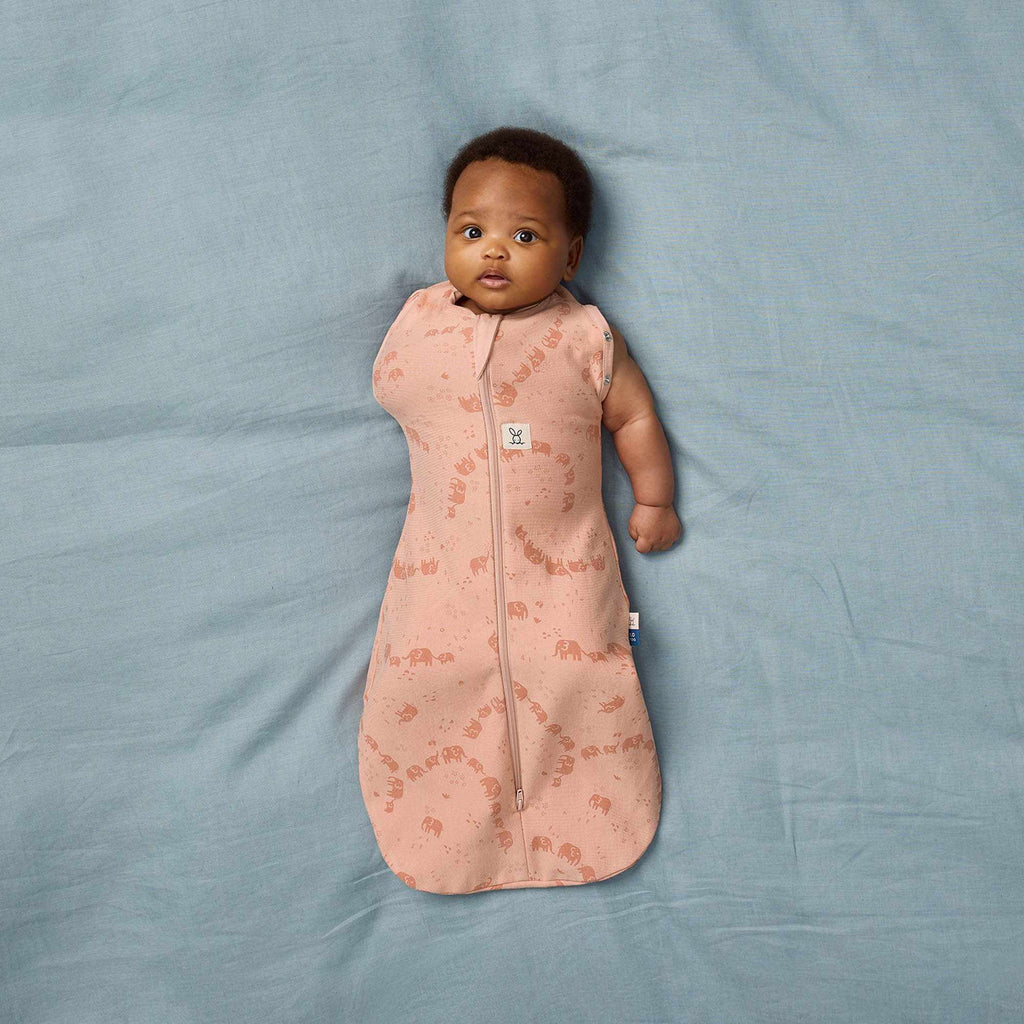 ergoPouch Cocoon Swaddle Bag – TOG 1.0 – Elephant Parade