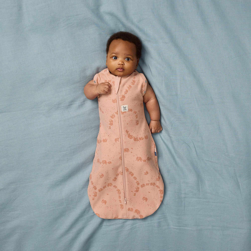 ergoPouch Cocoon Swaddle Bag – TOG 0.2 – Elephant Parade