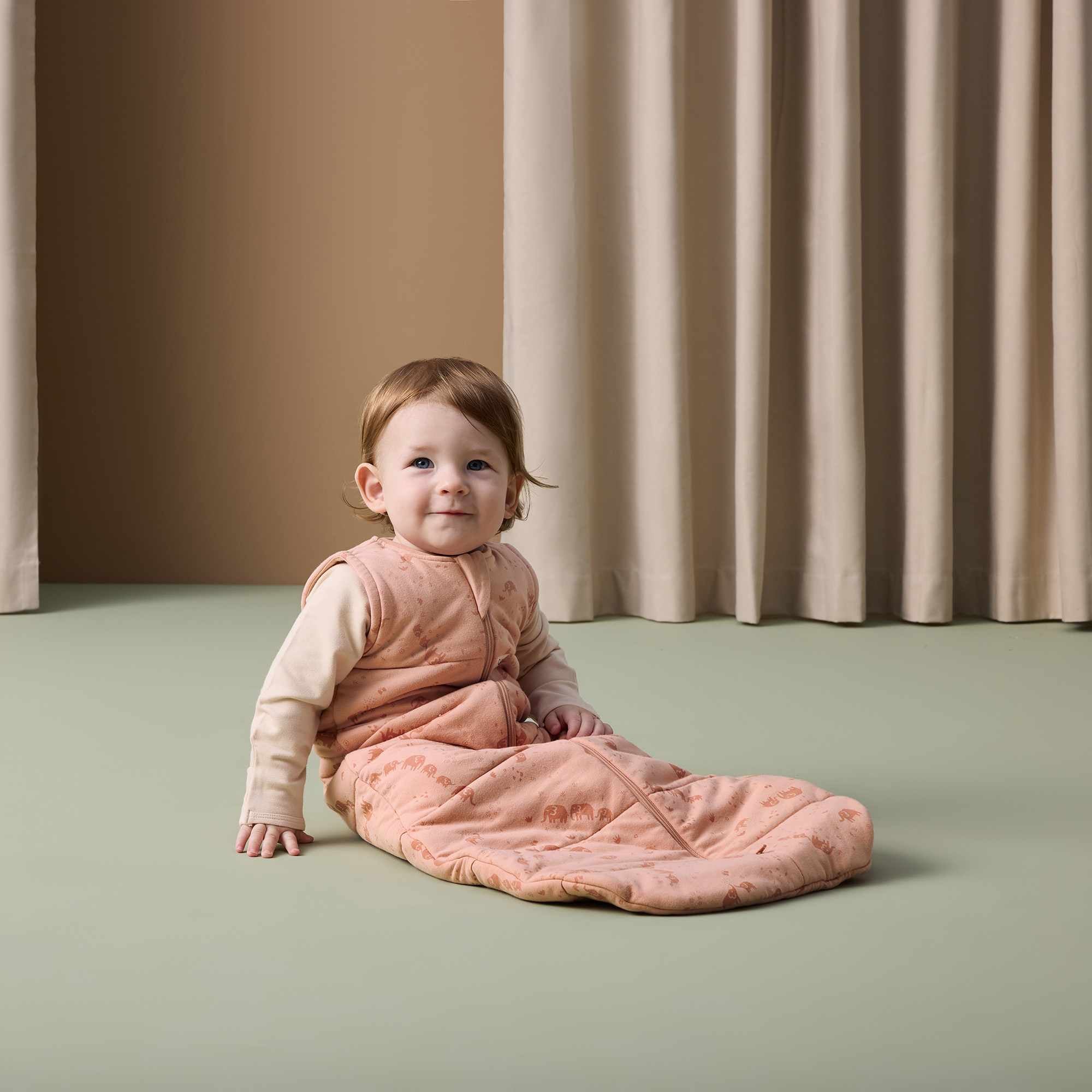 ergoPouch Jersey Sleeping Bag – TOG 2.5 - Elephant Parade