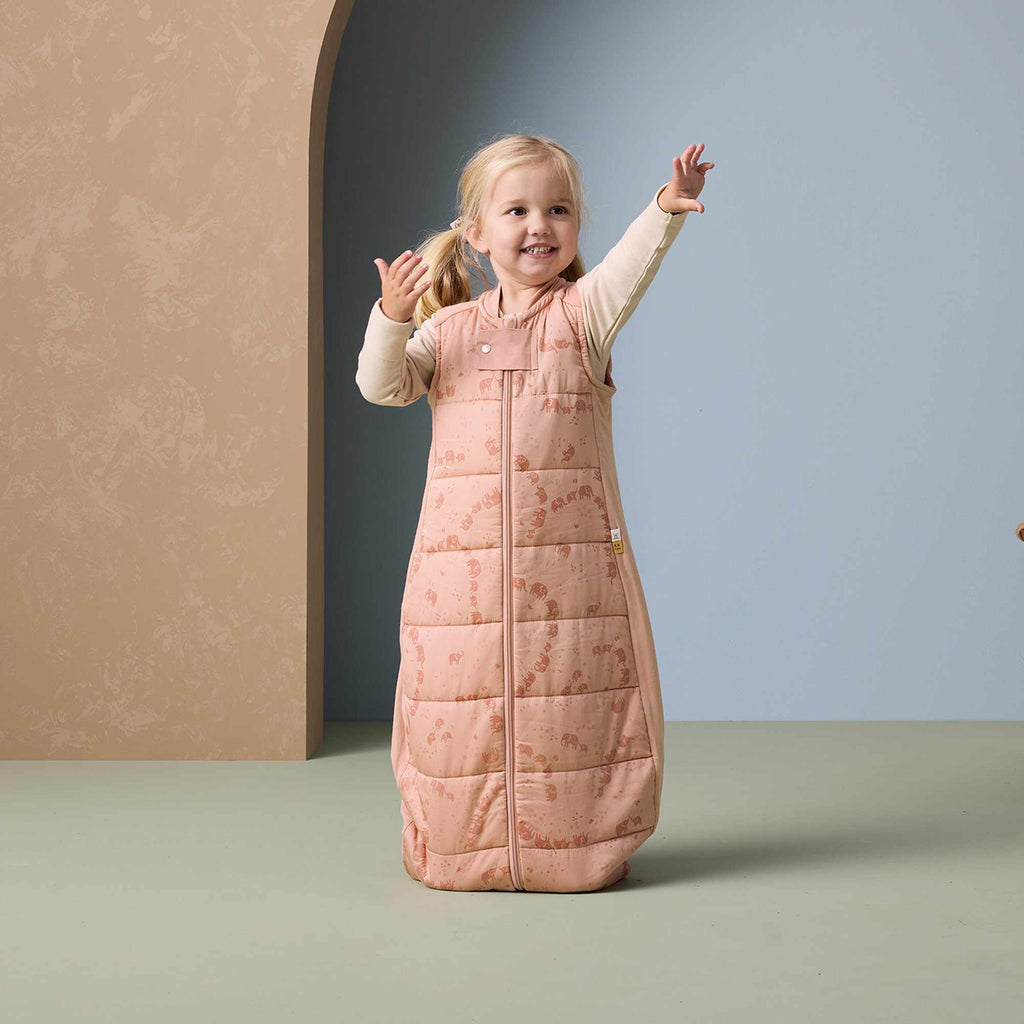 ergoPouch Sheeting Sleeping Bag -  TOG 2.5 – Elephant Parade