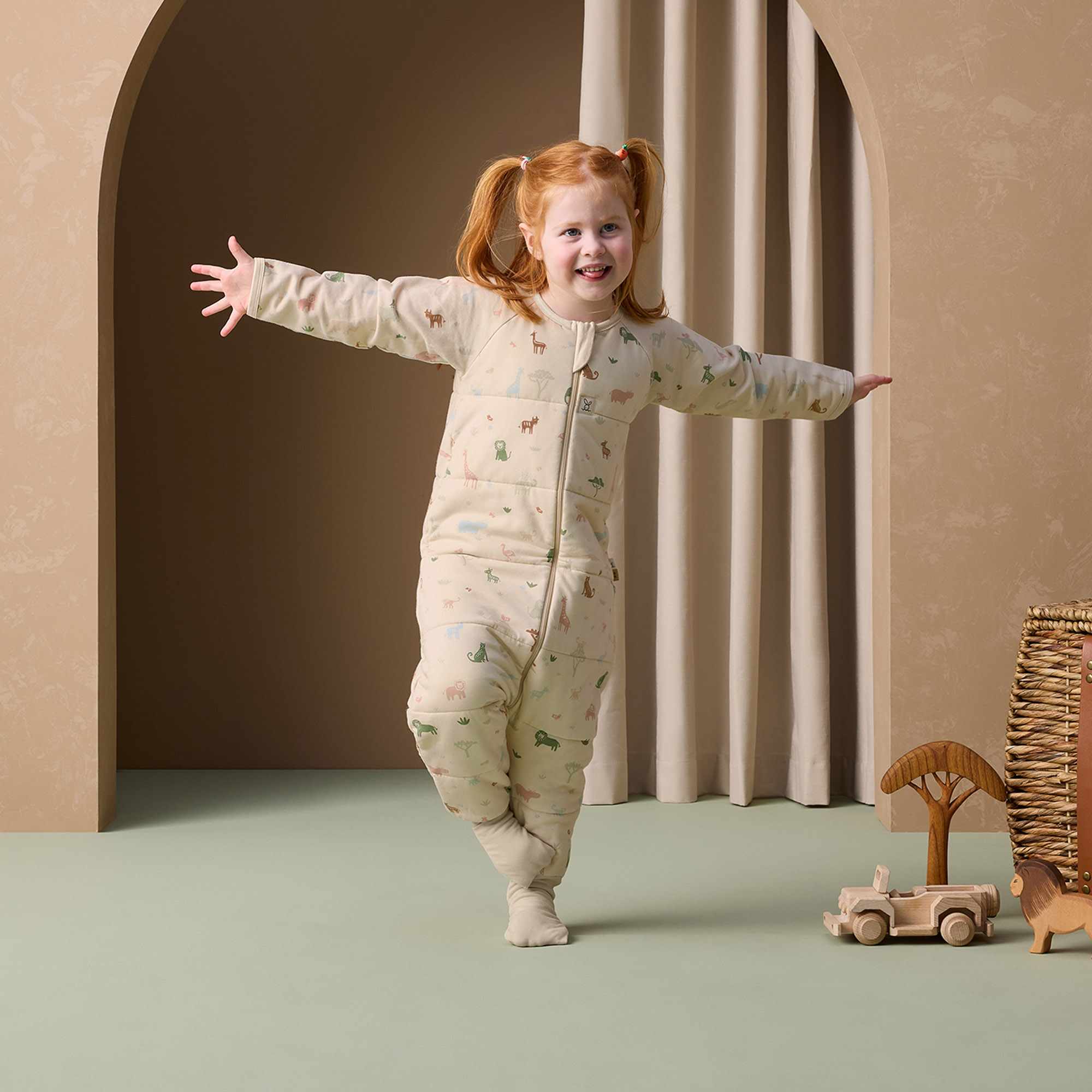 ergoPouch Sleep Onesie – TOG 2.5 – Savannah