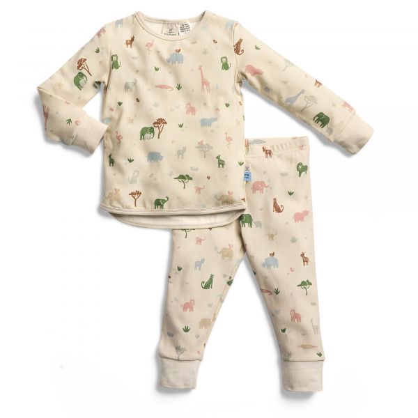 ergoPouch Long Sleeves Pyjama’s – TOG 1.0 – Savannah