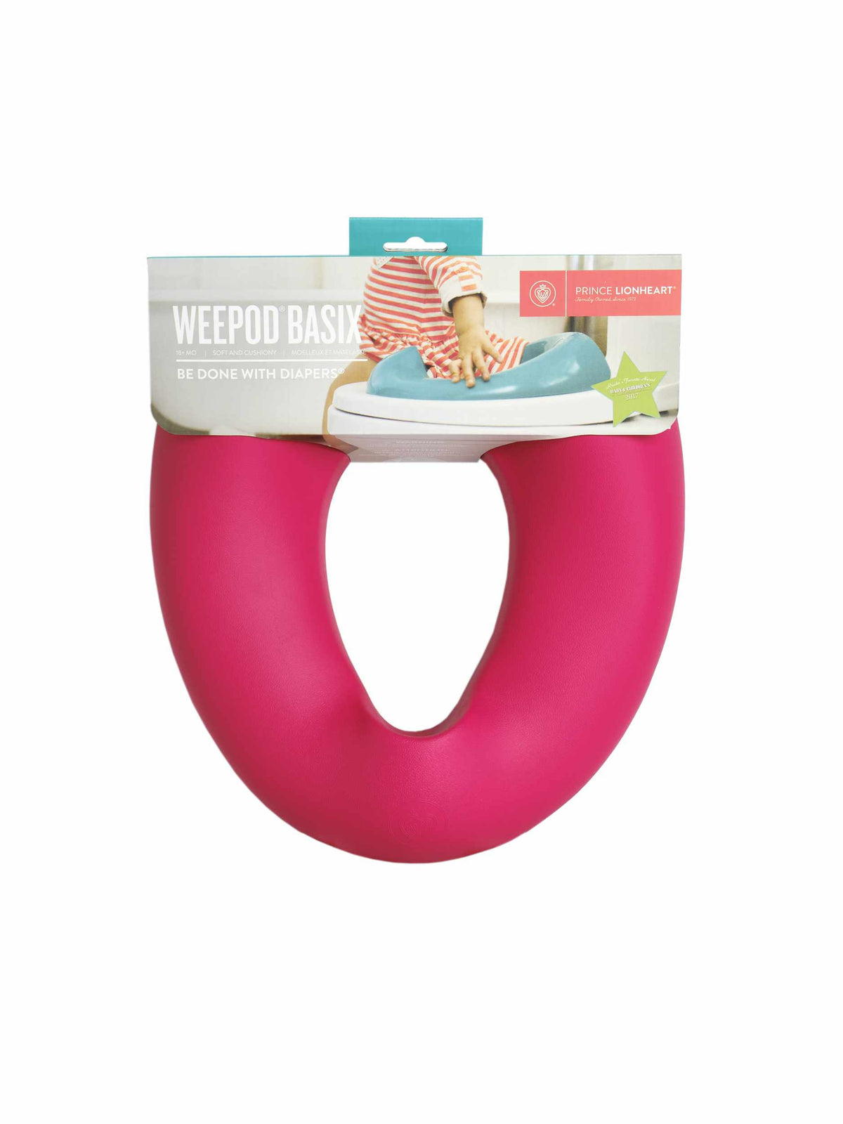 Prince Lion Heart  WeePOD Basix: foam seat Flashbulb Fuschia