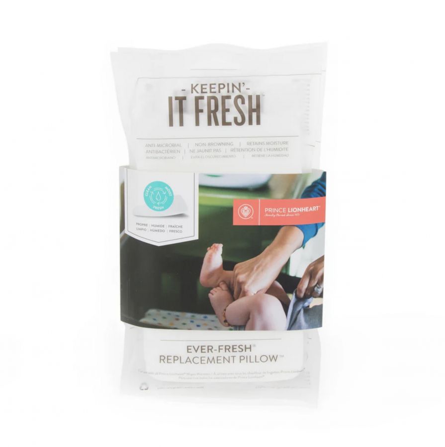 Prince Lionheart Ever-Fresh System® Replacement Pillows | 2Pack Prince Lionheart Wipes Warmer Refills