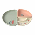 Lassig Silicone Section Dish Set (3 pcs) - Happy Fruits, Cherry