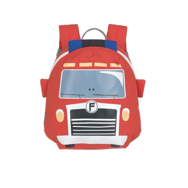 Lassig Tiny Backpack Tiny Drivers - Fire Engine