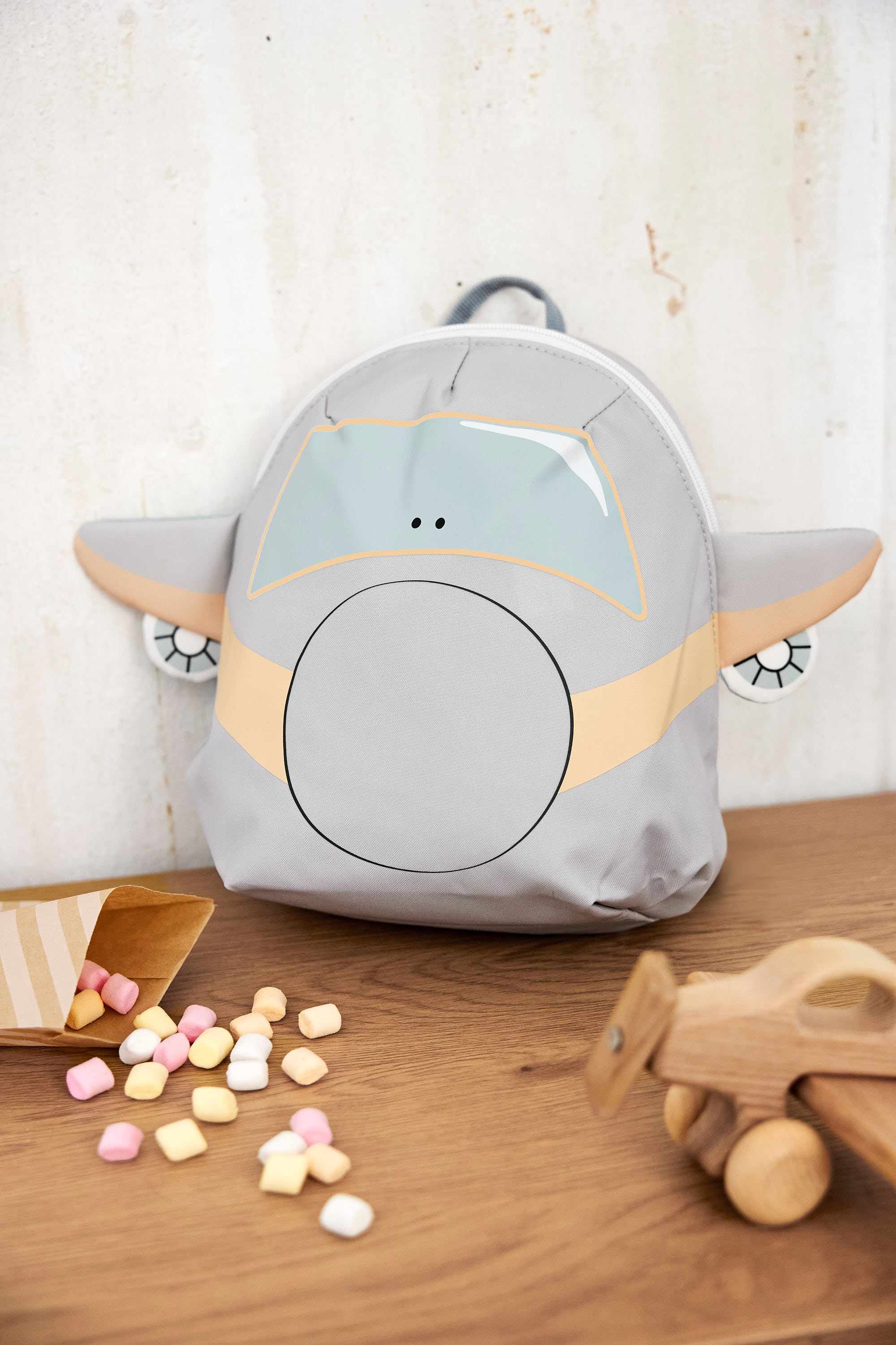 Lassig Tiny Backpack - Tiny Drivers - Airplane