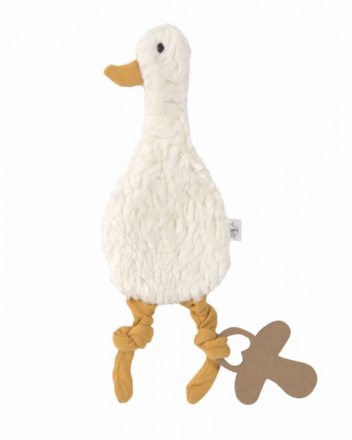 Lassig Knitted Baby Comforter GOTS, Tiny Farmer Goose