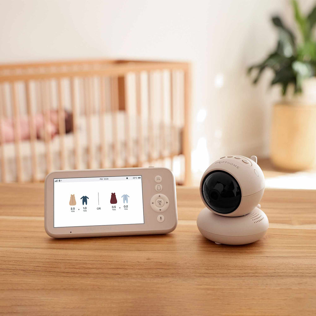 ergoPouch Drift Home Baby Monitor and Smart TOG Guide