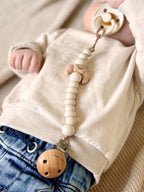 Chewies and More Croissant Clip  - Cream
