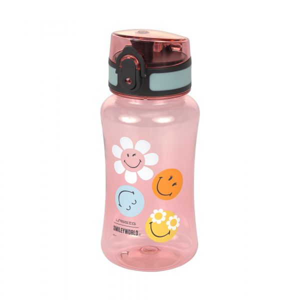 Lassig Drinking Bottle - SmileyWorld® - Dusty rose