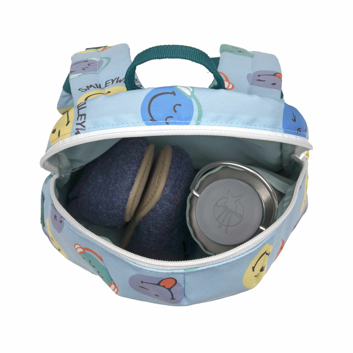 Lassig Tiny Backpack – SmileyWorld® - Blue