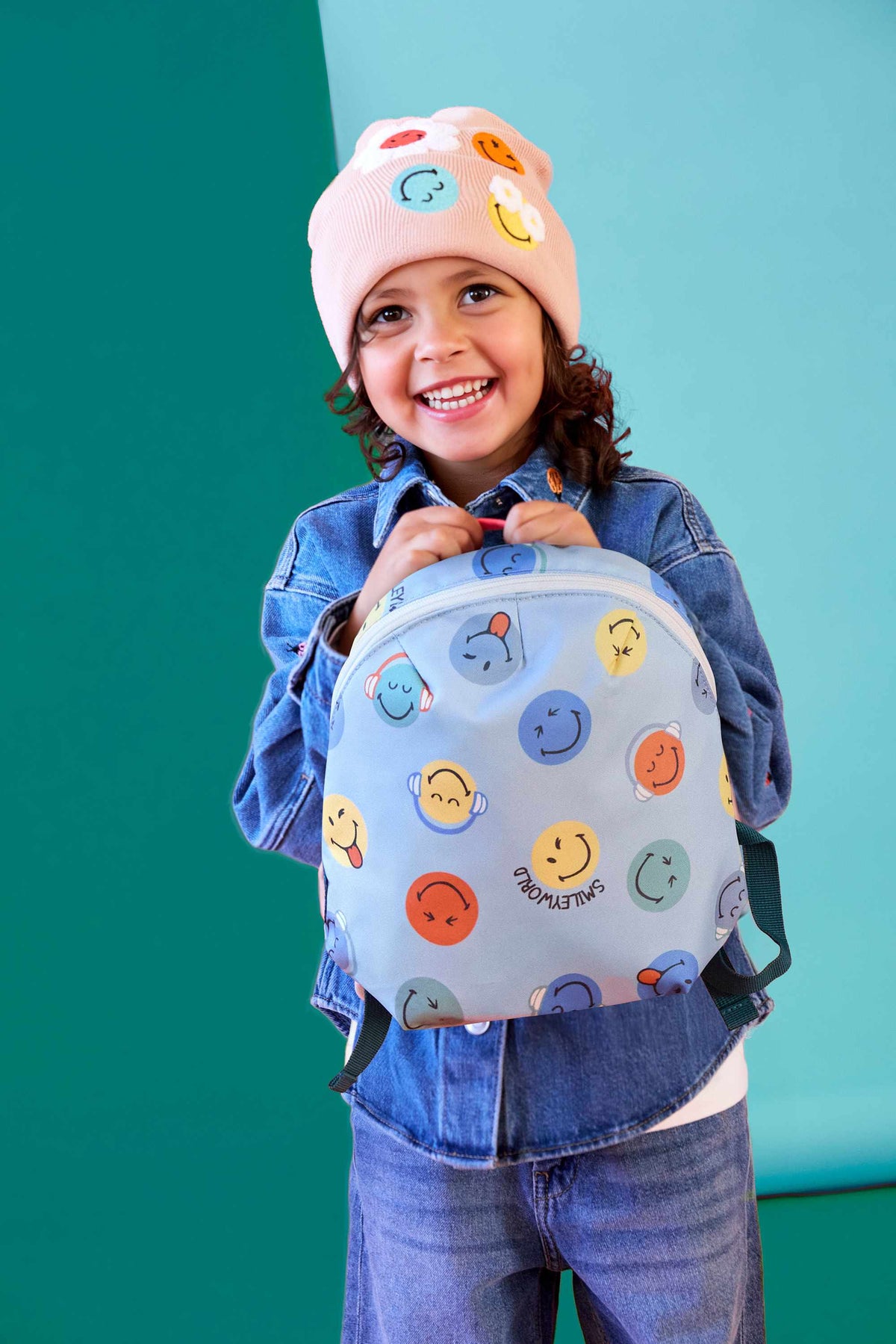 Lassig Tiny Backpack – SmileyWorld® - Blue