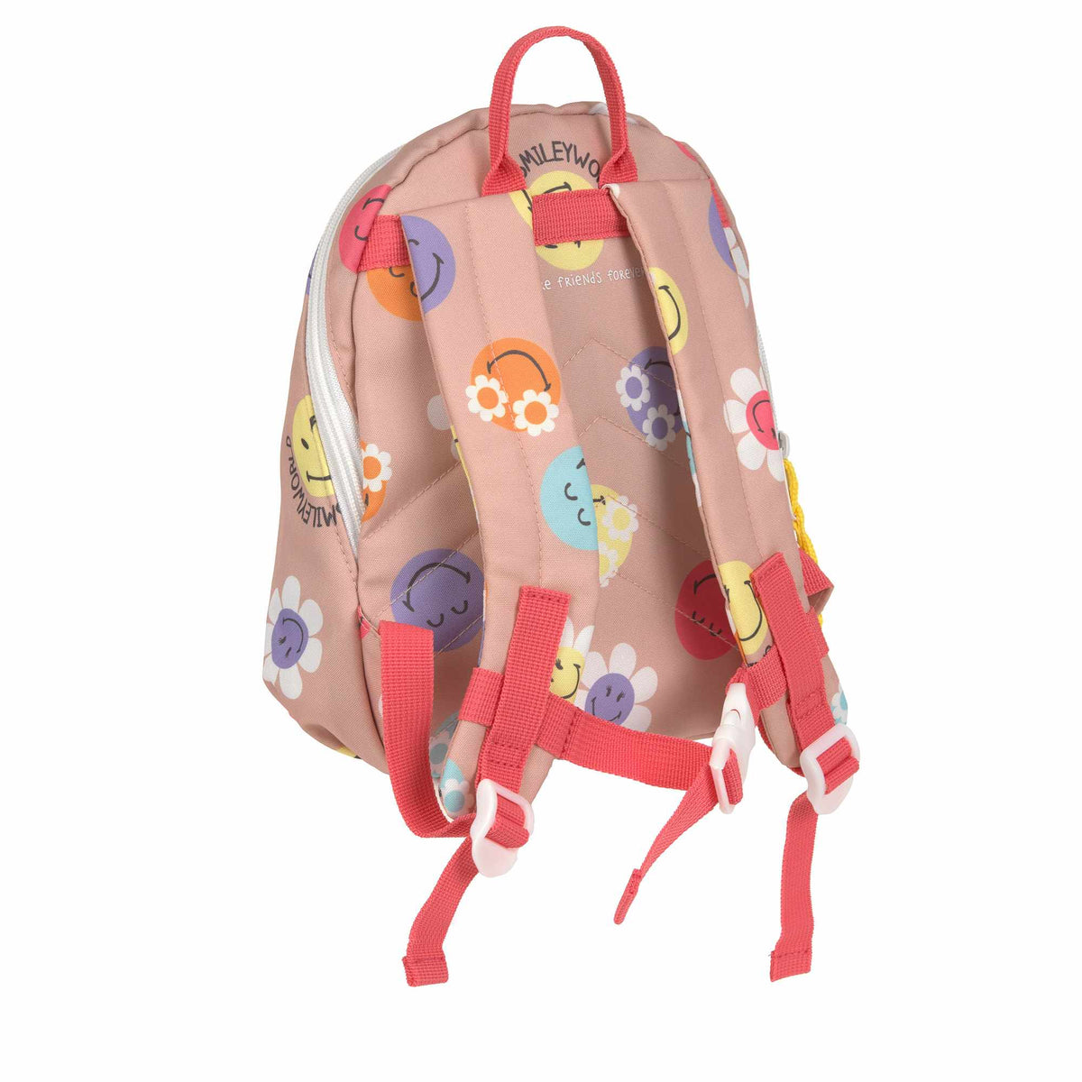 Lassig Tiny Backpack - SmileyWorld® - Dusty rose