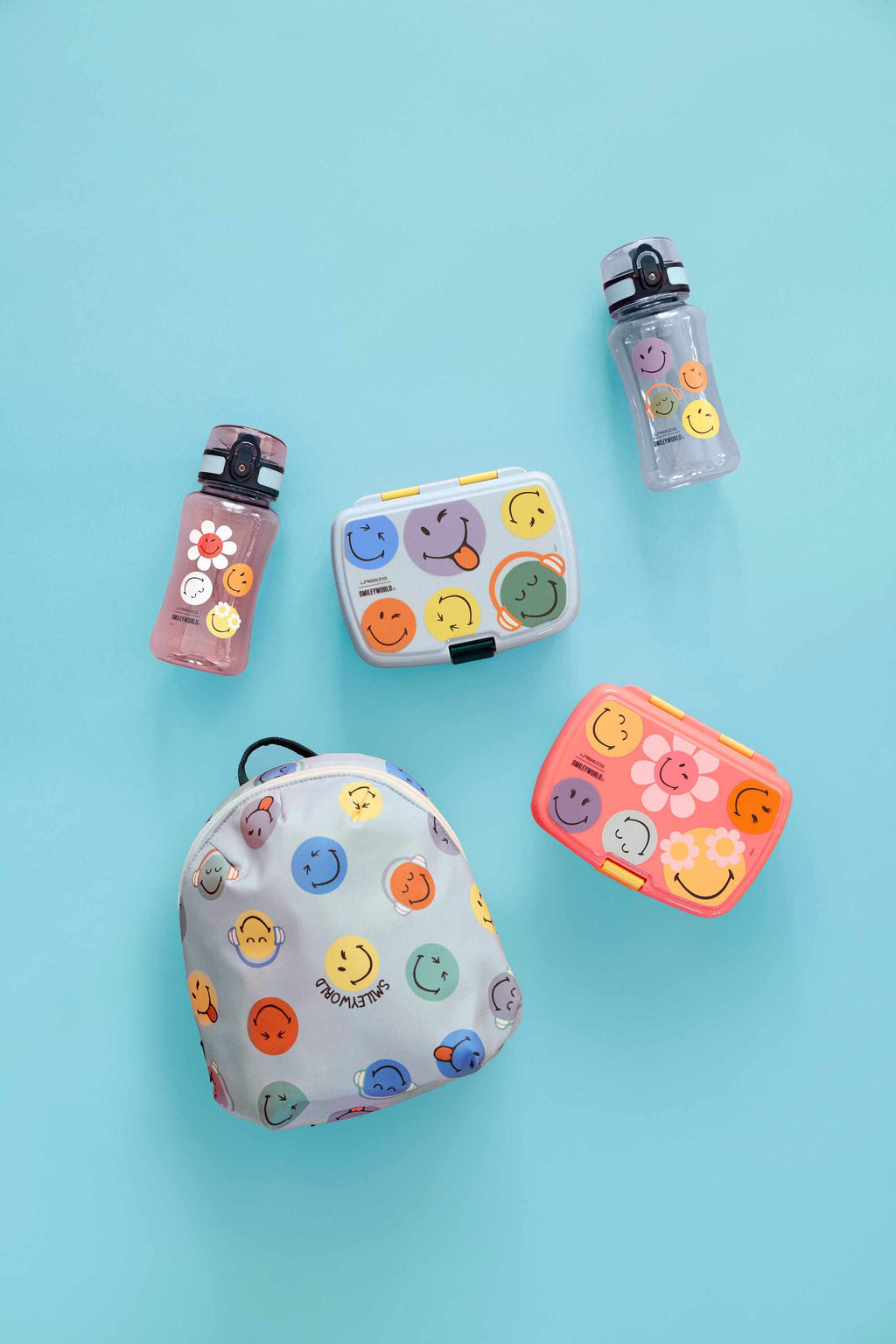 Lassig Lunchbox - SmileyWorld® - Blue
