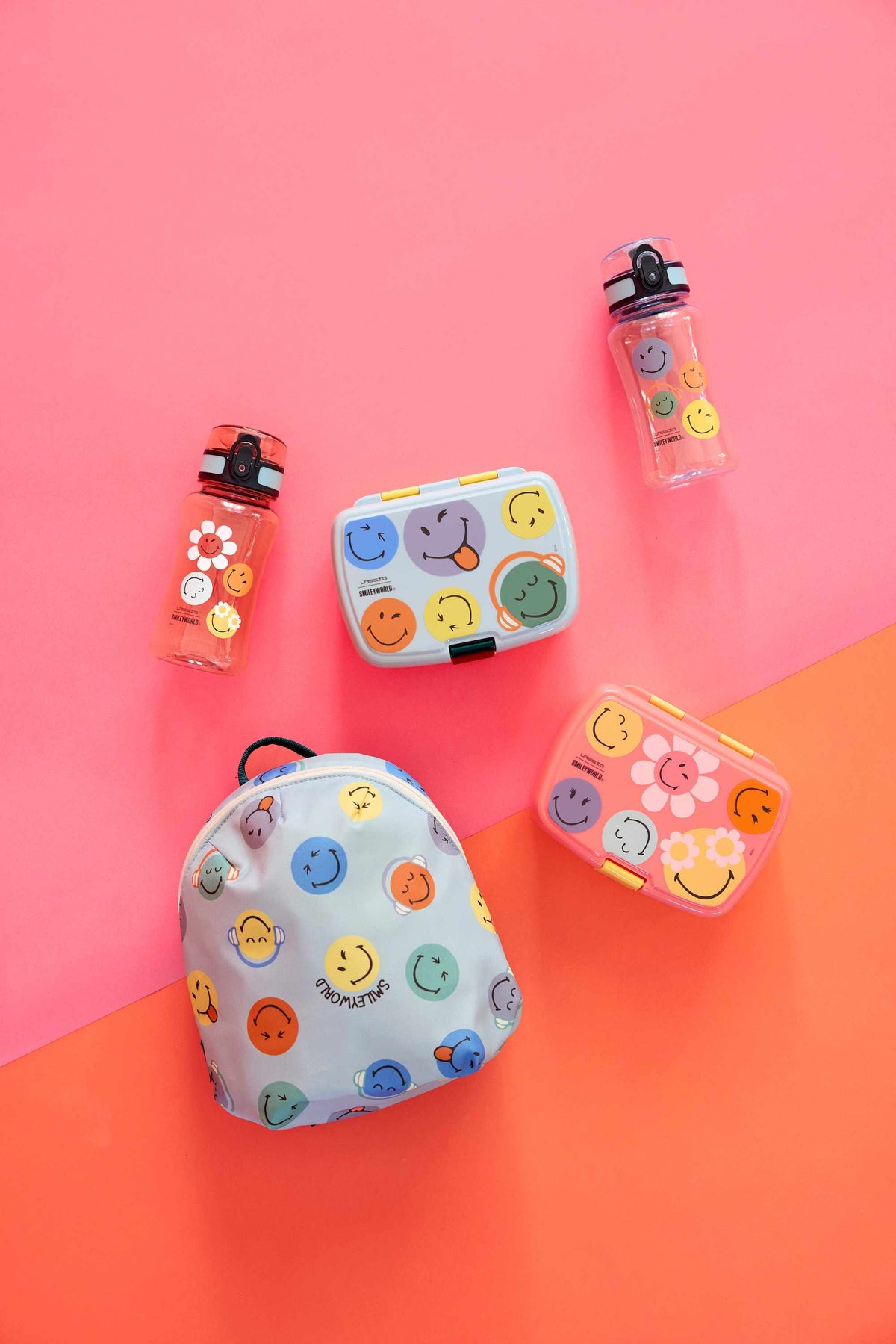 Lassig Lunchbox - SmileyWorld® - Dusty rose