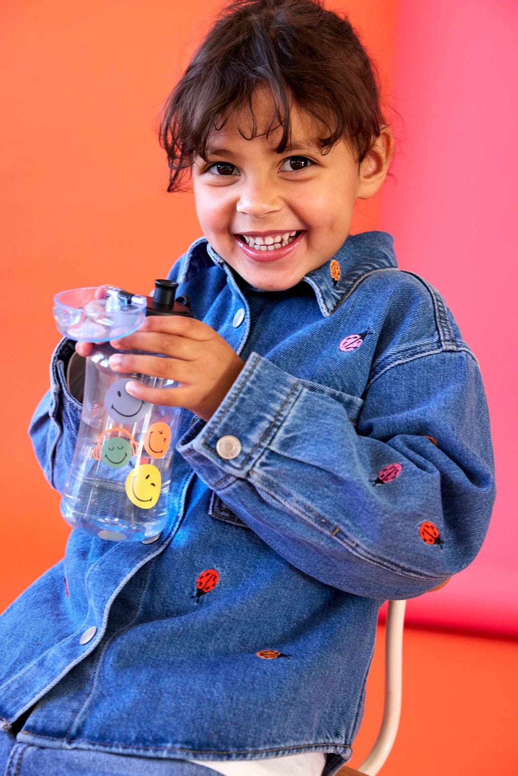 Lassig Drinking Bottle - SmileyWorld® - Blue