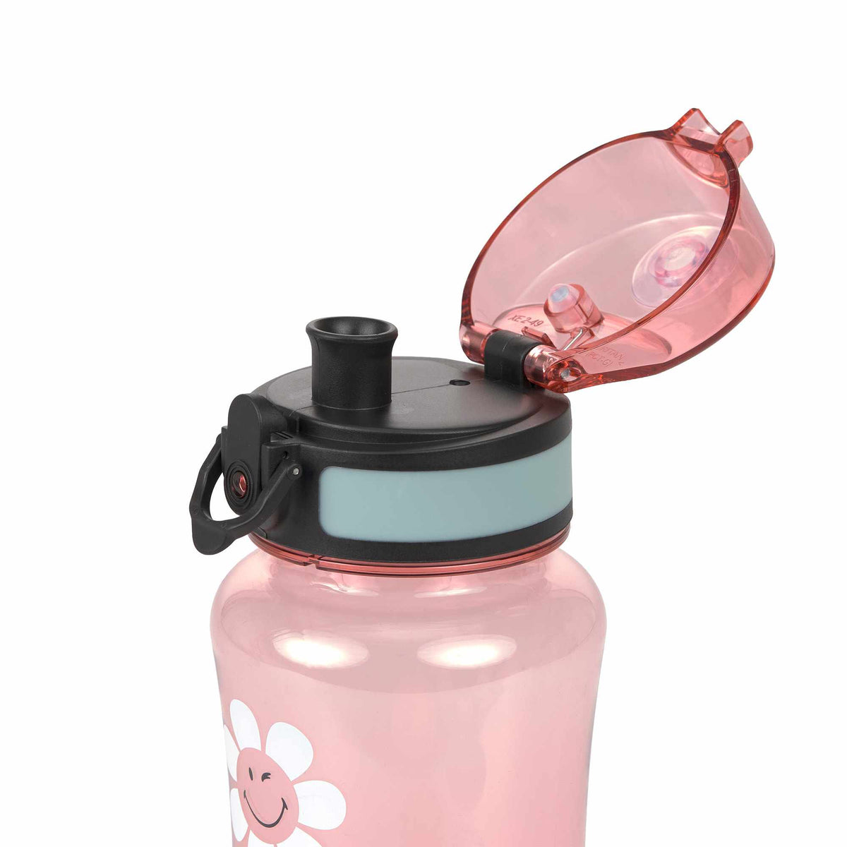 Lassig Drinking Bottle - SmileyWorld® - Dusty rose
