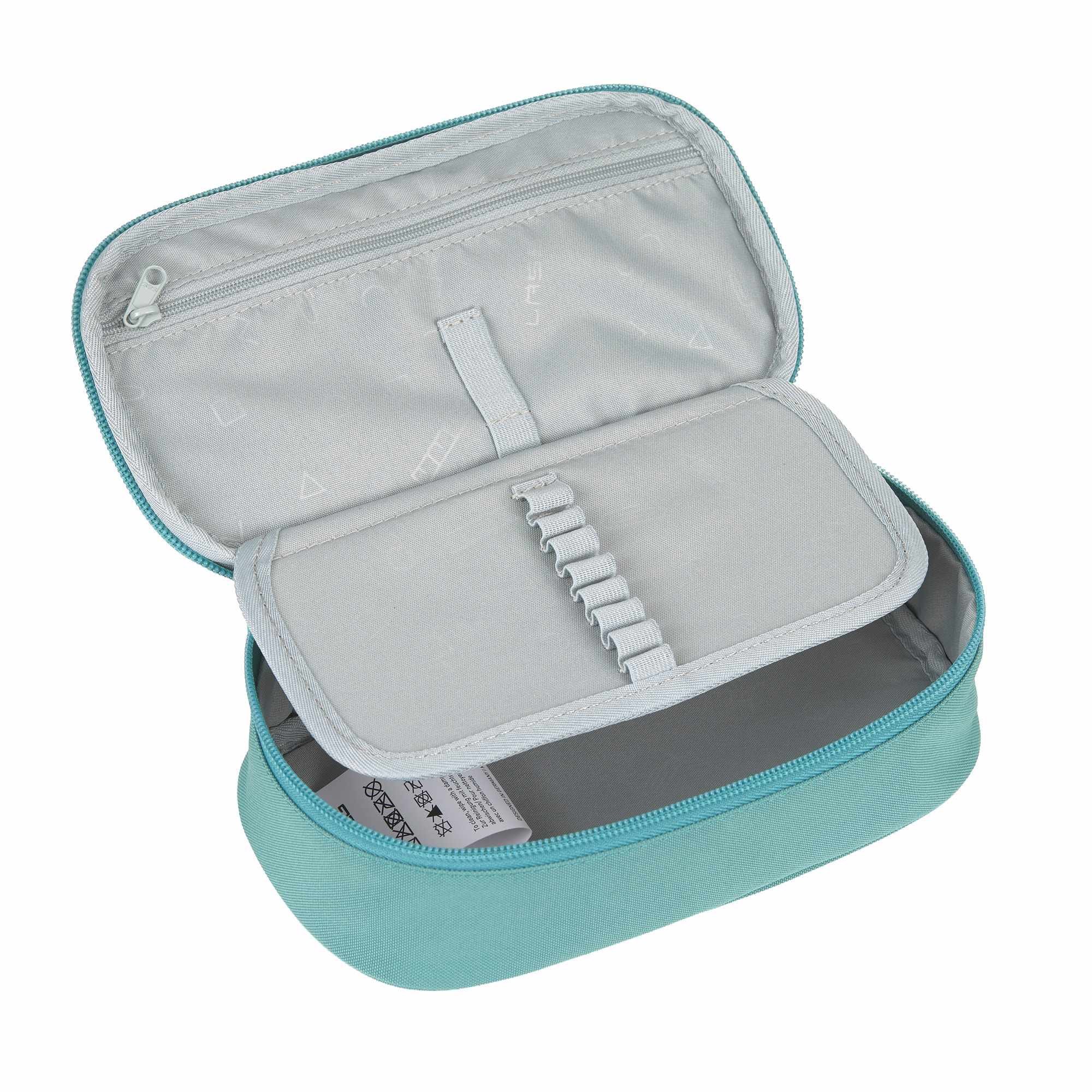 Lassig Lassig Back to School Spacy Pencil Case Bold - Aqua Blue