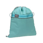 Lassig School String Bag Bold - Aqua Blue