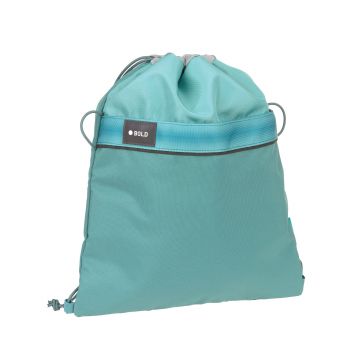 Lassig School String Bag Bold - Aqua Blue