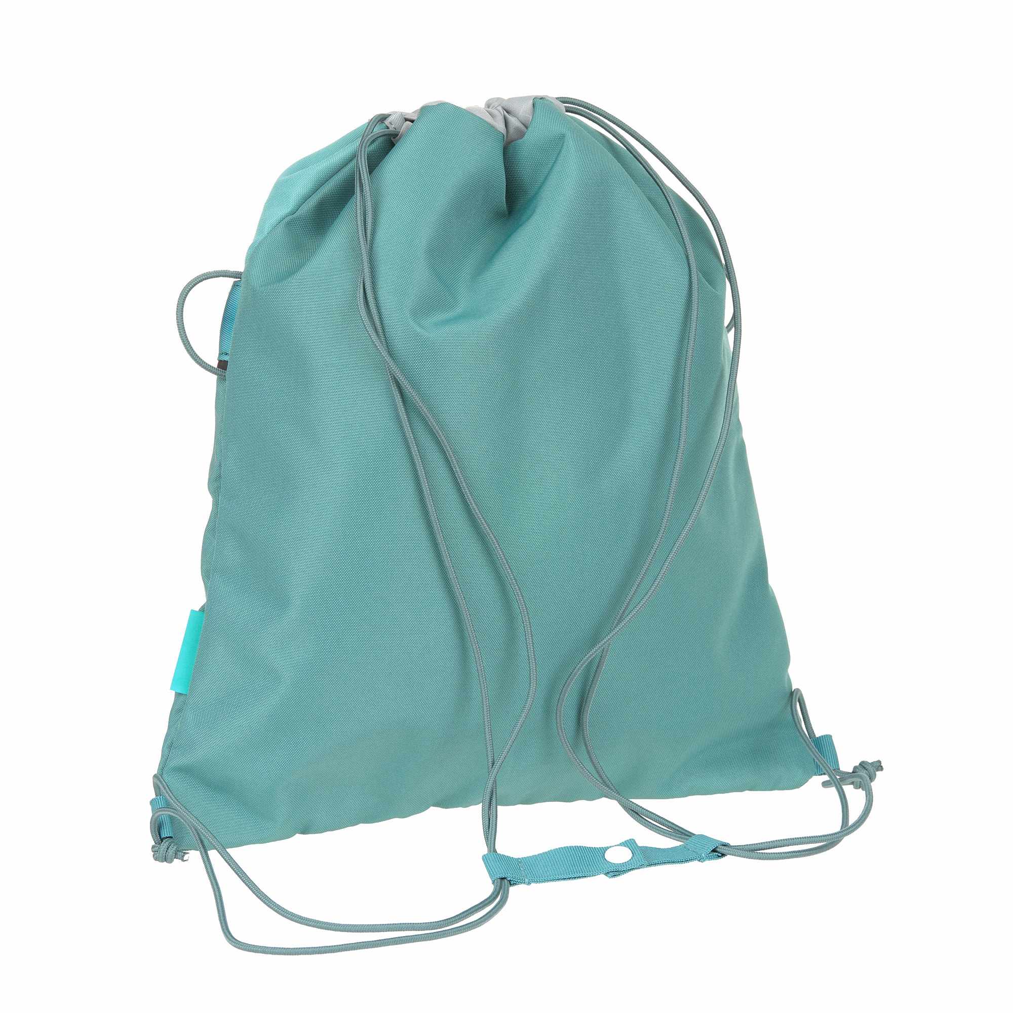 Lassig School String Bag Bold - Aqua Blue