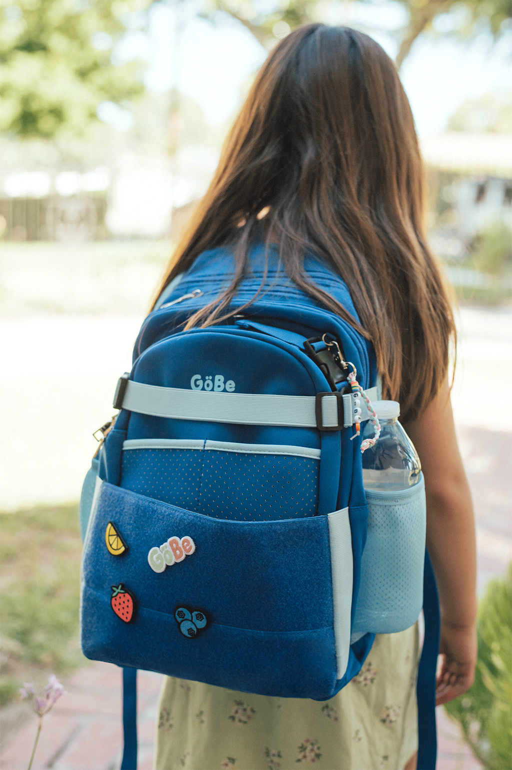 GoBe Backpack and Insulated Lunch Bag Set - Blue