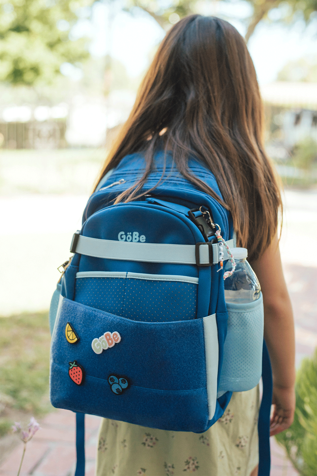 GoBe Backpack and Insulated Lunch Bag Set - Blue