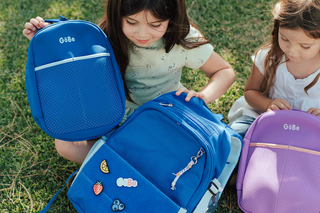 GoBe Backpack and Insulated Lunch Bag Set - Blue