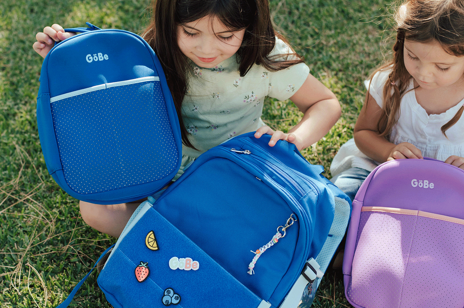 GoBe Backpack and Insulated Lunch Bag Set - Blue