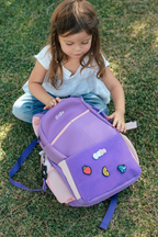 GoBe Backpack and Insulated Lunch Bag Set - Purple