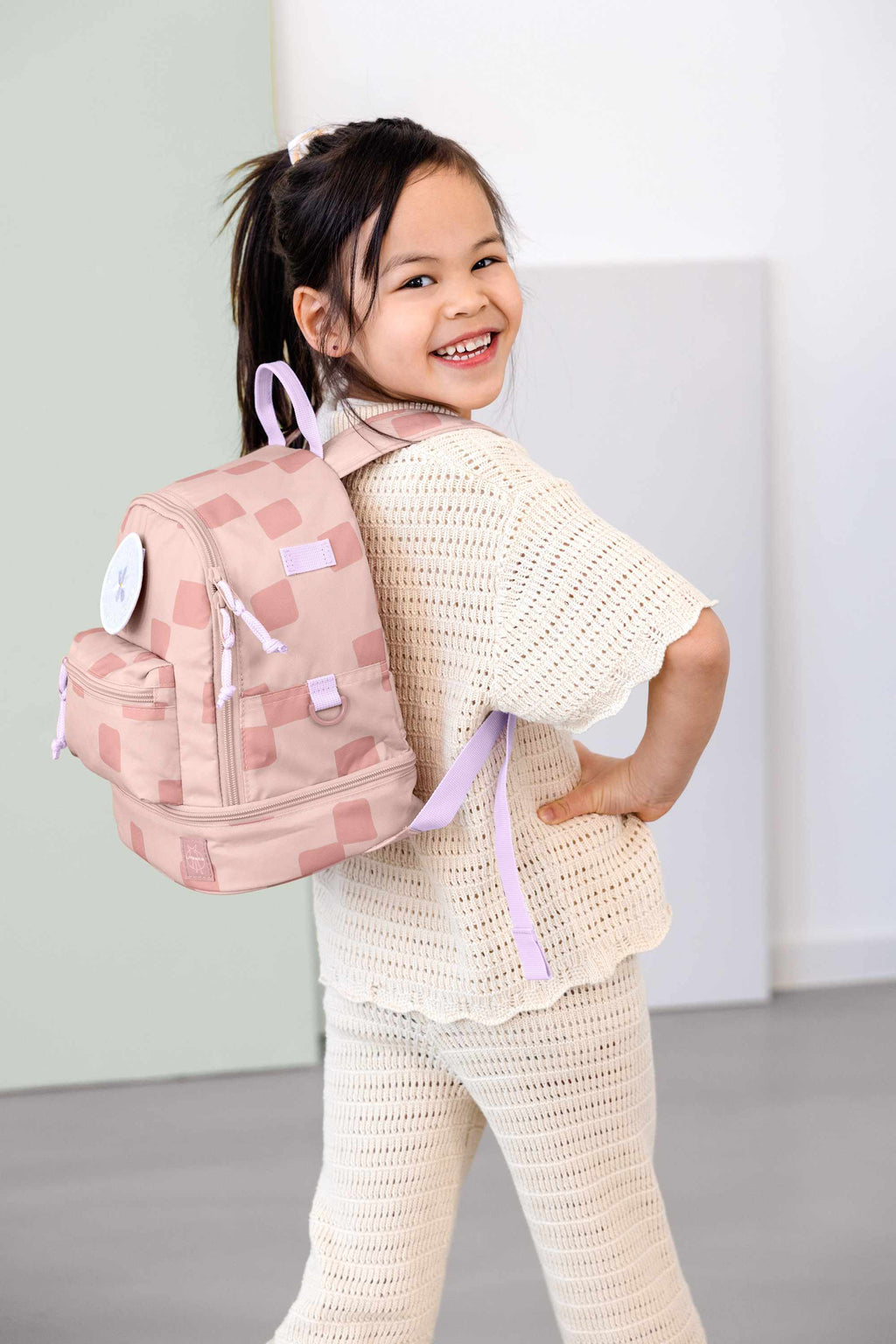 Lassig Mini Backpack – Pattern Party - rose