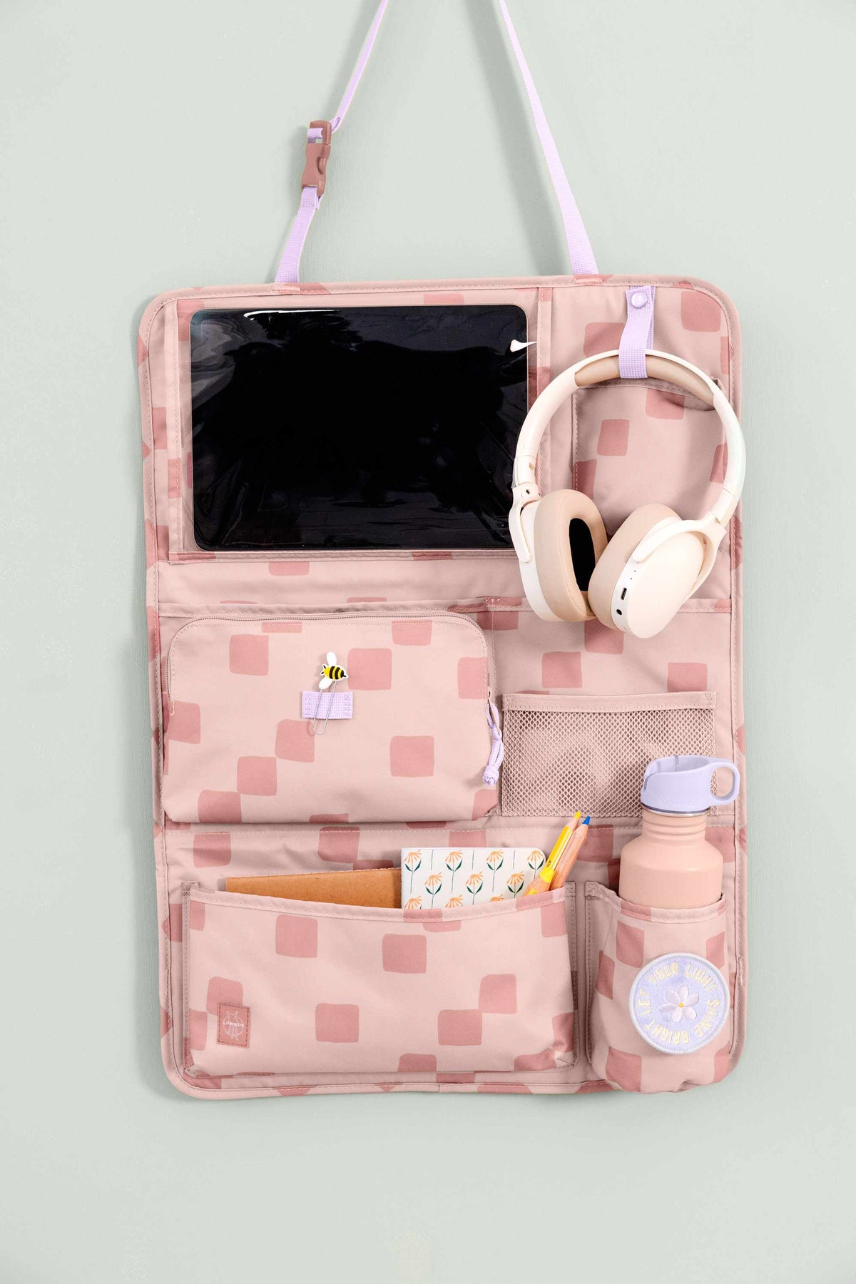 Lassig Car Wrap-to-Go – Pattern Party Collection - Rose