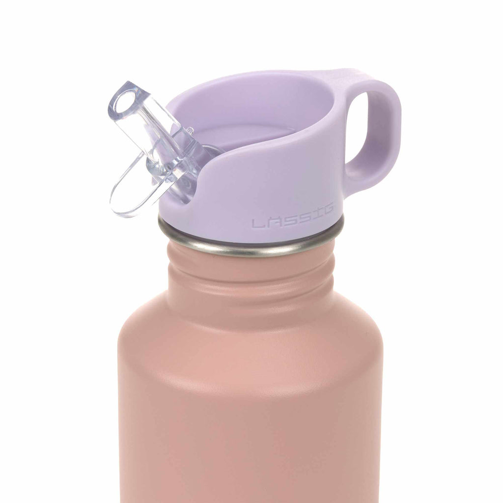 Lassig Bottle Stainless Steel - Pattern Party rose/lilac