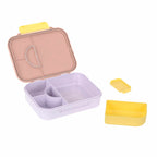 Lassig Bento-Lunchbox Pattern Party - rose/lilac