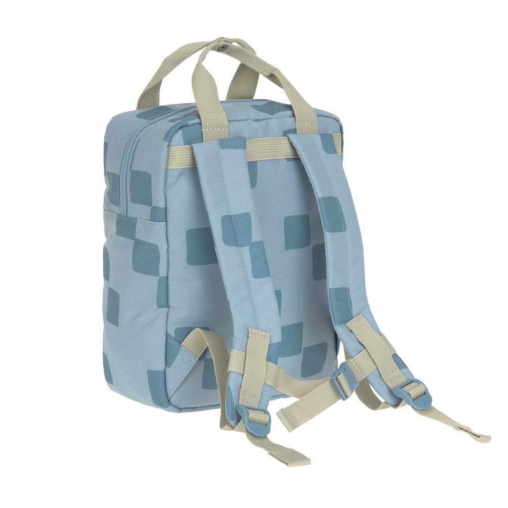Lassig Mini Square Backpack - Pattern Party – Blue